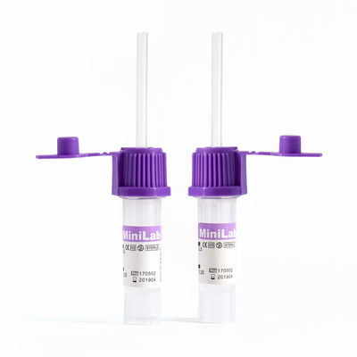 K2EDTA Medikal Mikro Kan Alma Tüpü 8x45mm 0.25 0.5ml