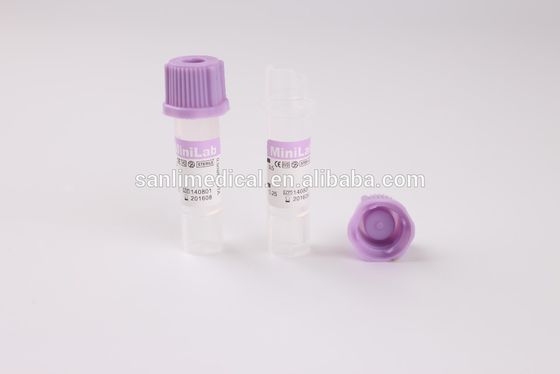 K2EDTA Medikal Mikro Kan Alma Tüpü 8x45mm 0.5ml