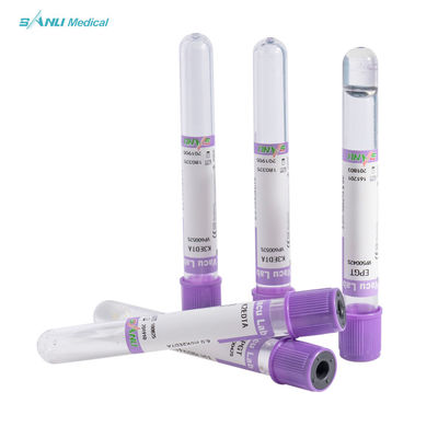 Tek Kullanımlık Kan Alma EDTA K3 Tüpü 3-5ml CE Onaylı