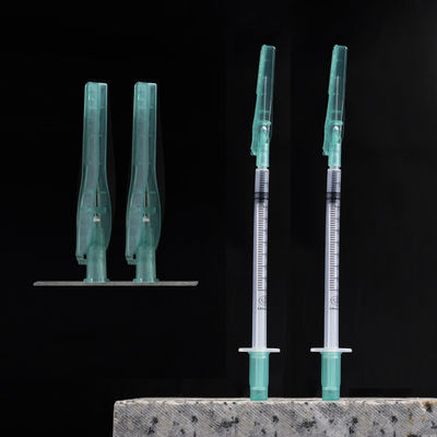 SANLI Kan Gazı Şırıngaları Güçlü Sızdırmazlık Güvenlik Kapatma 3ml 23G