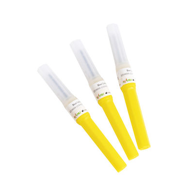 Tek Kullanımlık 20G Kan Alma İğneleri 0.9x19mm Sarı Renk