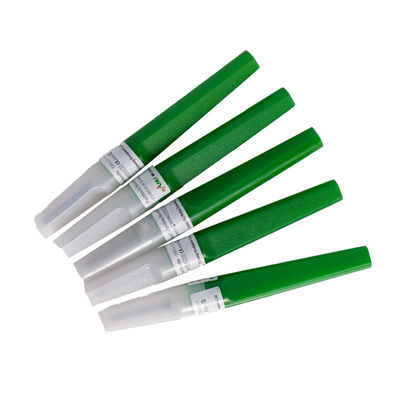 11/4&quot; Kan Alma İğneleri Flashback Vakum Yeşil Renk 21G 0.8x31mm