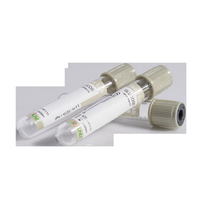 Sodyum Florür Vakumlu Kan Alma Tüpleri Glikoz 3ml PET Gri Üst
