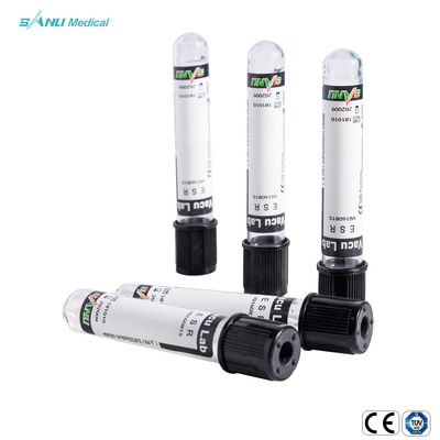 0.129mol / L Sodyum Sitratlı 13x75mm Vakumlu Kan Alma Tüpleri ESR