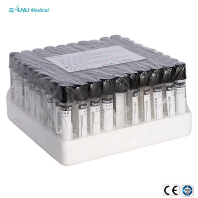 0.129mol / L Sodyum Sitratlı 13x75mm Vakumlu Kan Alma Tüpleri ESR
