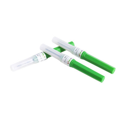 Yeşil Asepsis Kan Alma İğneleri ISO9001 21G 1'' 0.8x25mm