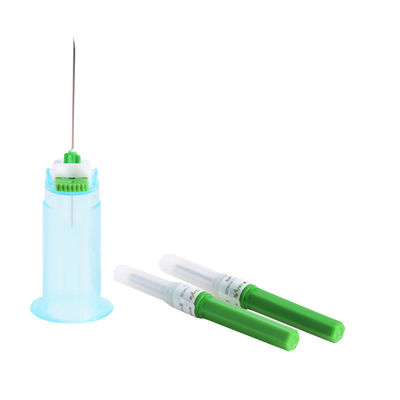 Yeşil Asepsis Kan Alma İğneleri ISO9001 21G 1'' 0.8x25mm
