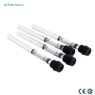 Tek Kullanımlık Serum ESR Kan Alma Tüpü ISO Cam 1.28ml Sodyum Sitrat