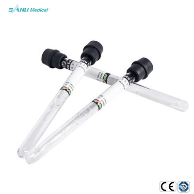 Tek Kullanımlık Serum ESR Kan Alma Tüpü ISO Cam 1.28ml Sodyum Sitrat