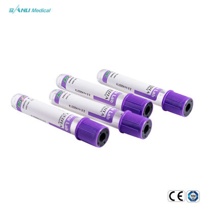 Kan Rutin Testi Cam Kan Alma Tüpleri 2 Ml EDTA K2 Katkı Lavanta Top