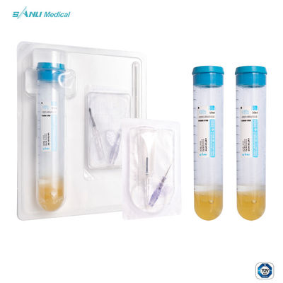 Ayırma Jeli ile PET 40ml PRP Tüp Kiti Sodyum Sitrat PRP Tüpü