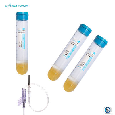 Ayırma Jeli ile PET 40ml PRP Tüp Kiti Sodyum Sitrat PRP Tüpü