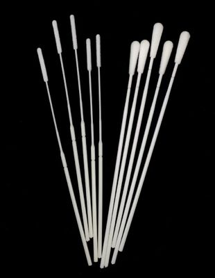 VTM için Orofaringeal ve Nazofaringeal Swab 200pcs Torba Floklama