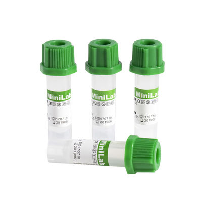 Kan Kılcal Tüpü 0.25ml Lityum Heparin Yeşil Üst Tüp