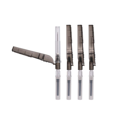 Çoklu Numune Emniyetli Kan Alma İğnesi 22Gx1'' 0.7x19mm uzunluk Siyah Renk