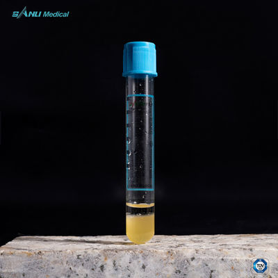 Trombosit Zengin Plazma PRP Test Tüpü 10ML, Sodyum Sitrat %3.2 Jel ile