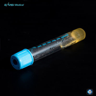 Trombosit Zengin Plazma PRP Test Tüpü 10ML, Sodyum Sitrat %3.2 Jel ile