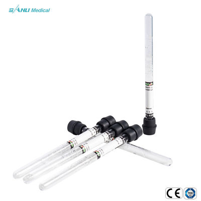 CE %3.8 Sodyum Sitrat ESR Kan Alma Tüpü 1.6ml Vakum Cam Tek Kullanımlık