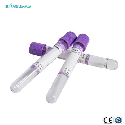 Vakumlu Kan Alma Tüpü EDTA 8ml 10ml PET Malzeme
