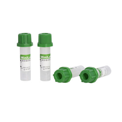 Tek Kullanımlık Tıbbi Mikro Kan Alma Tüpü 0.5ml ISO13485 8x45mm
