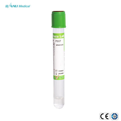Sodyum Heparin / Lityum Heparin Jel Vakumlu Kan Alma Tüpleri PSGT Tek Kullanımlık