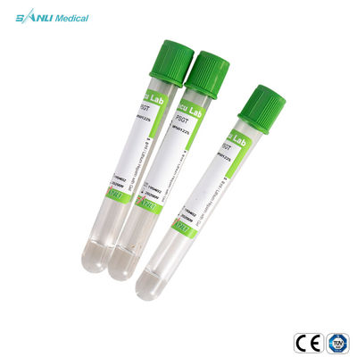 Sodyum Heparin / Lityum Heparin Jel Vakumlu Kan Alma Tüpleri PSGT Tek Kullanımlık