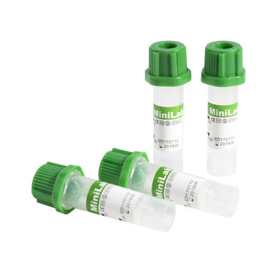 Tek Kullanımlık Tıbbi Mikro Kan Alma Tüpü 0.5ml ISO13485 8x45mm