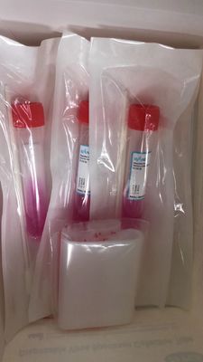 VTM Oral Viral Transport Media, Boğaz Örnekleme Tüpü Kiti Tek Kullanımlık 1-6ml