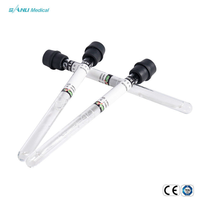 1/6 ESR Vakumlu Kan Alma Tüpü 1.2ml 1.6ml 1.8ml CE Belgeli