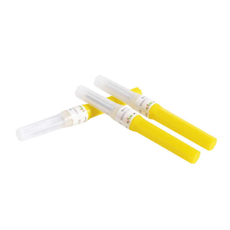 Tek Kullanımlık 20G Kan Alma İğneleri 0.9x19mm Sarı Renk